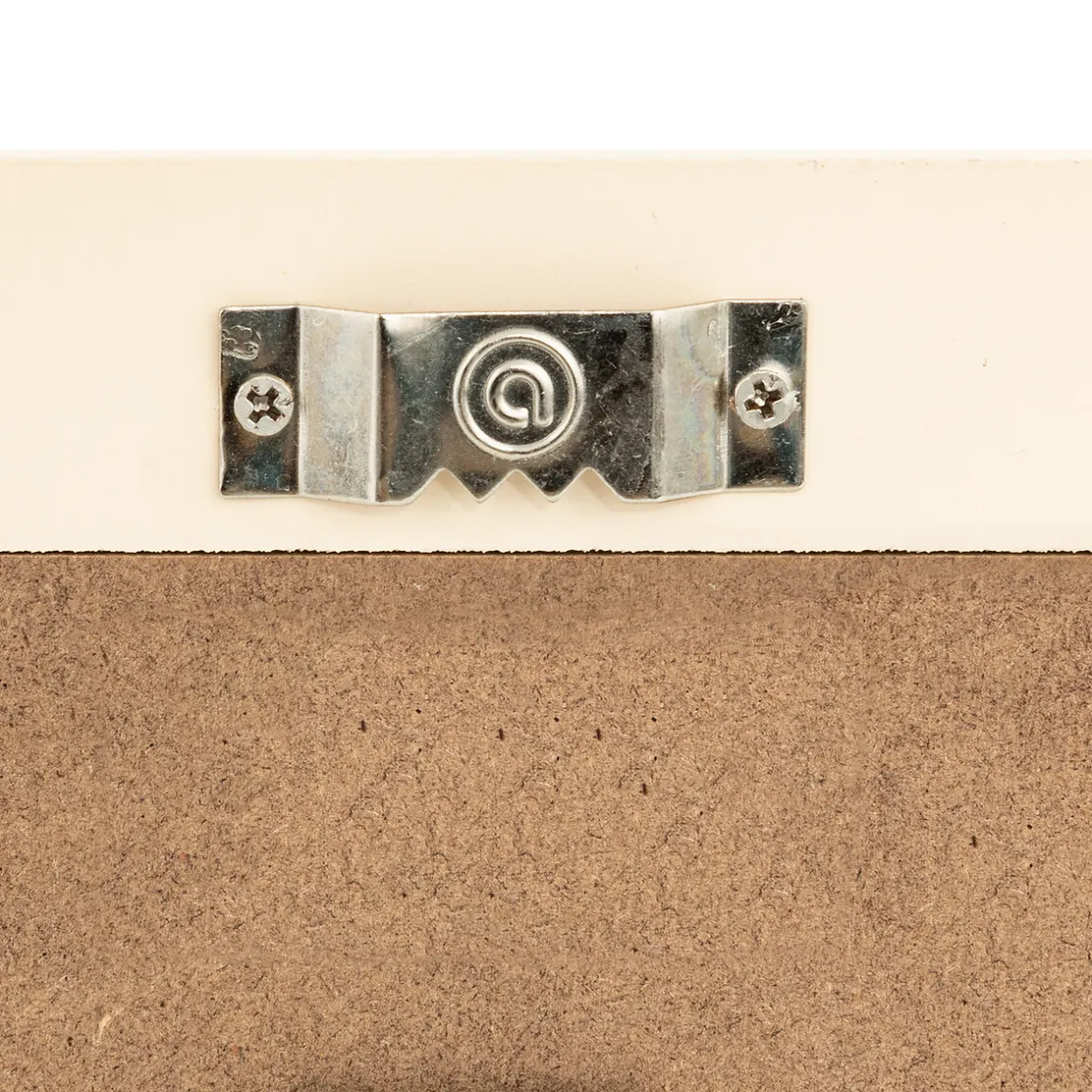 atmosphera Marcos Y Fotos|Estilo Rústico>Marco mdf blanco 13x18cm KELLY
