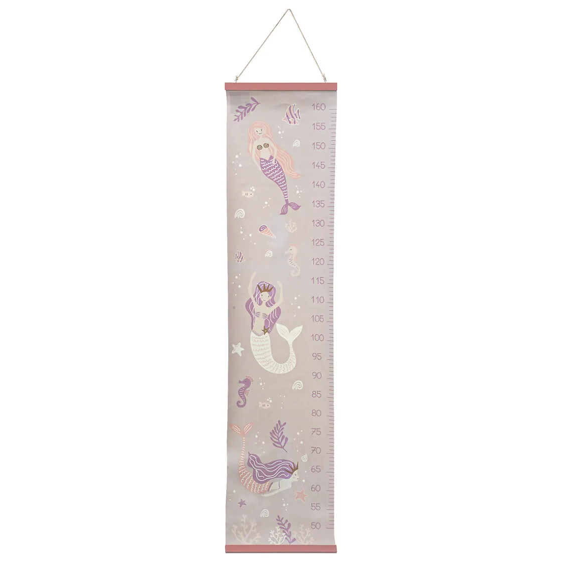 atmosphera4kids Accesorios Decorativos>Medidor Infantil Sirena Rosa Pastel 124cm