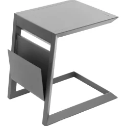 hespéride Mesas De Jardín>Mesa auxiliar ALLURE graphite de aluminio