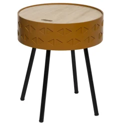 atmosphera Mesas Bajas Y Auxiliares|Estilo Contemporaneo>Mesa Auxiliar C/Almacenaje Mdf 38.5x45.5