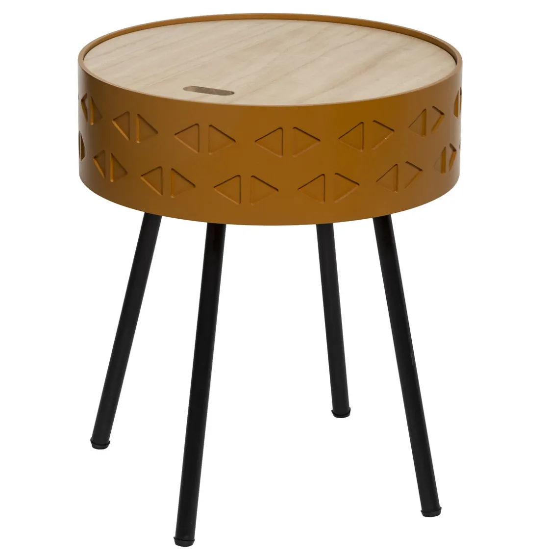 atmosphera Mesas Bajas Y Auxiliares|Estilo Contemporaneo>Mesa Auxiliar C/Almacenaje Mdf 38.5x45.5