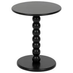 atmosphera Mesas Bajas Y Auxiliares|Estilo Contemporaneo>Mesa Auxiliar Chamlo Mdf Negro