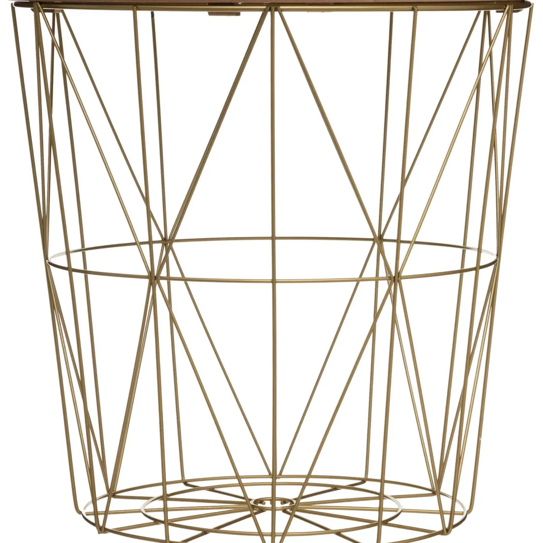 atmosphera Mesas Bajas Y Auxiliares|Estilo Contemporaneo>Mesa Auxiliar Kumi Mdf Metal 40x41Cm