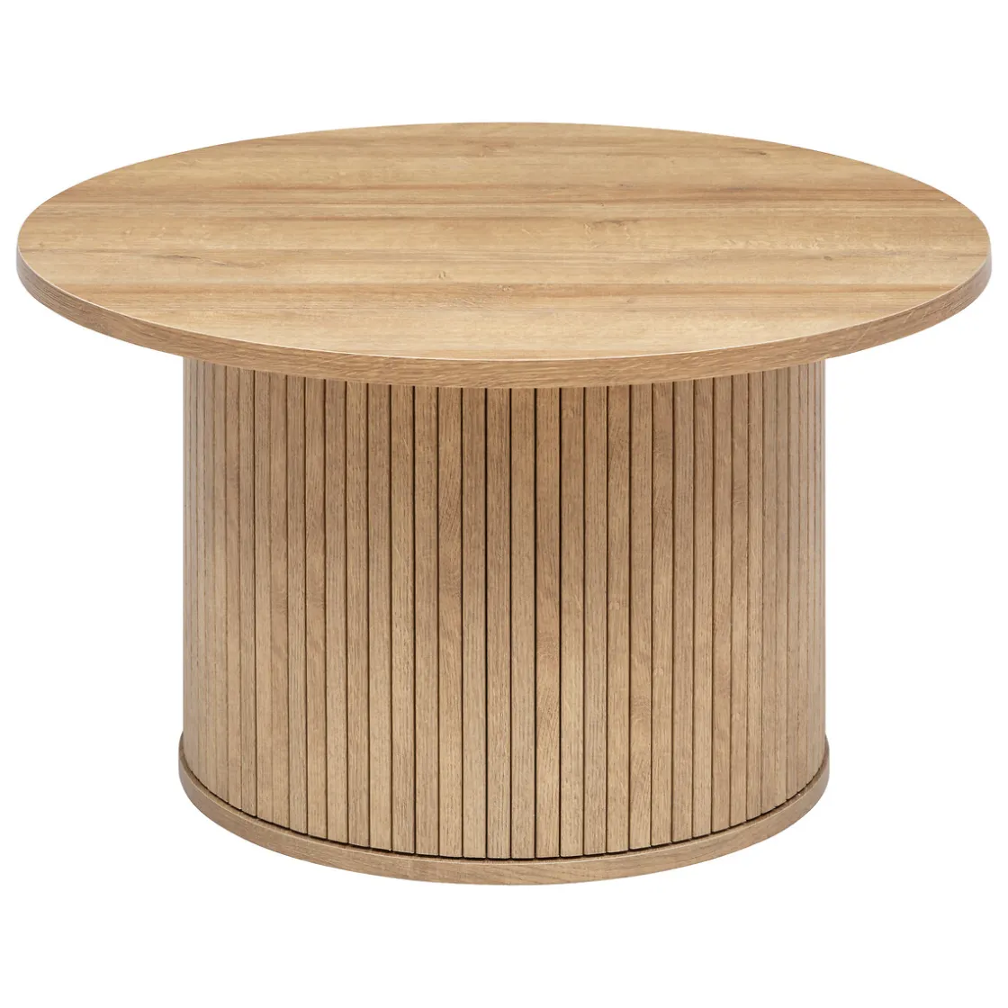 atmosphera Mesas Bajas Y Auxiliares|Estilo Contemporaneo>Mesa Auxiliar Redonda Beige Colva 40cm