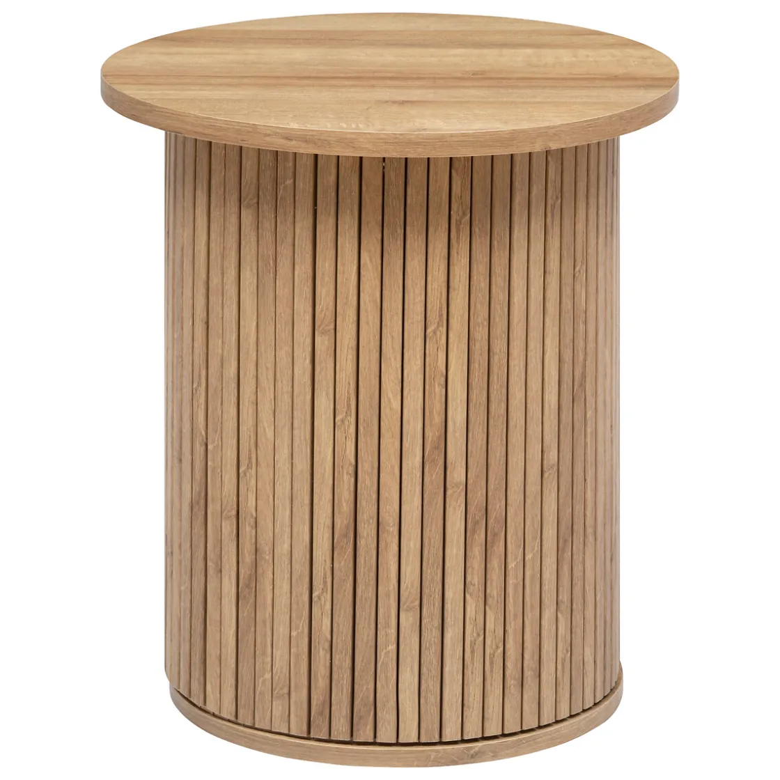 atmosphera Mesas Bajas Y Auxiliares|Estilo Contemporaneo>Mesa Auxiliar Redonda Colva Beige 50cm