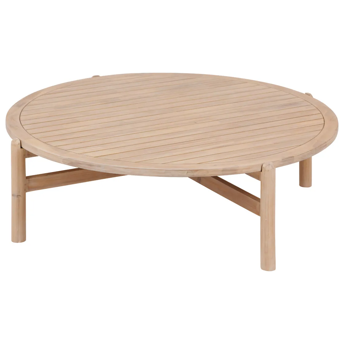 hespéride Mesas De Jardín>Mesa baja DEONA de madera acacia 120cm