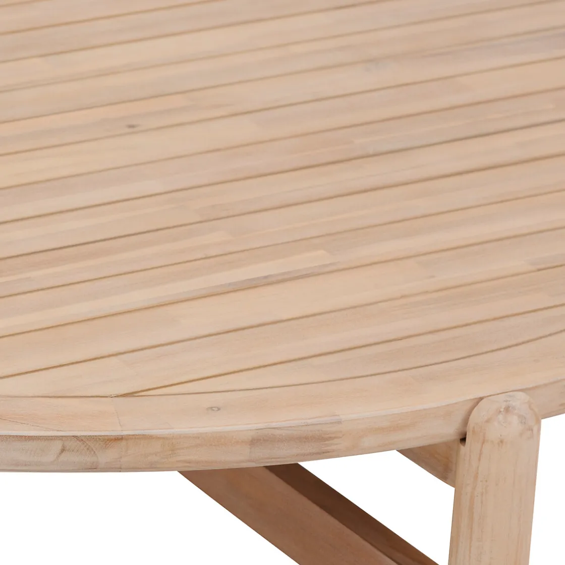 hespéride Mesas De Jardín>Mesa baja DEONA de madera acacia 120cm