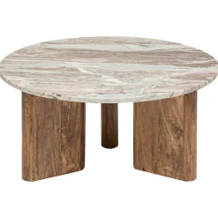 atmosphera Mesas Bajas Y Auxiliares|Estilo Contemporaneo>Mesa centro COPPA de madera mango y mármol