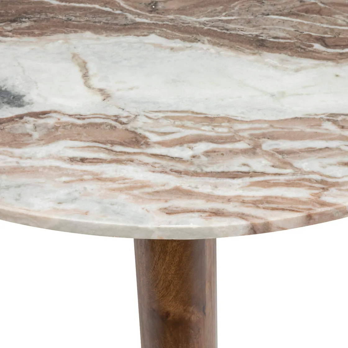 atmosphera Mesas Bajas Y Auxiliares|Estilo Contemporaneo>Mesa centro COPPA de madera mango y mármol
