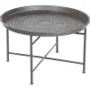 atmosphera Mesas Bajas Y Auxiliares>Mesa De Centro De Metal 65x65x39.5Cm