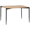 Mesas Para Comer>Mesa de cocina SLANO marrón de mdf