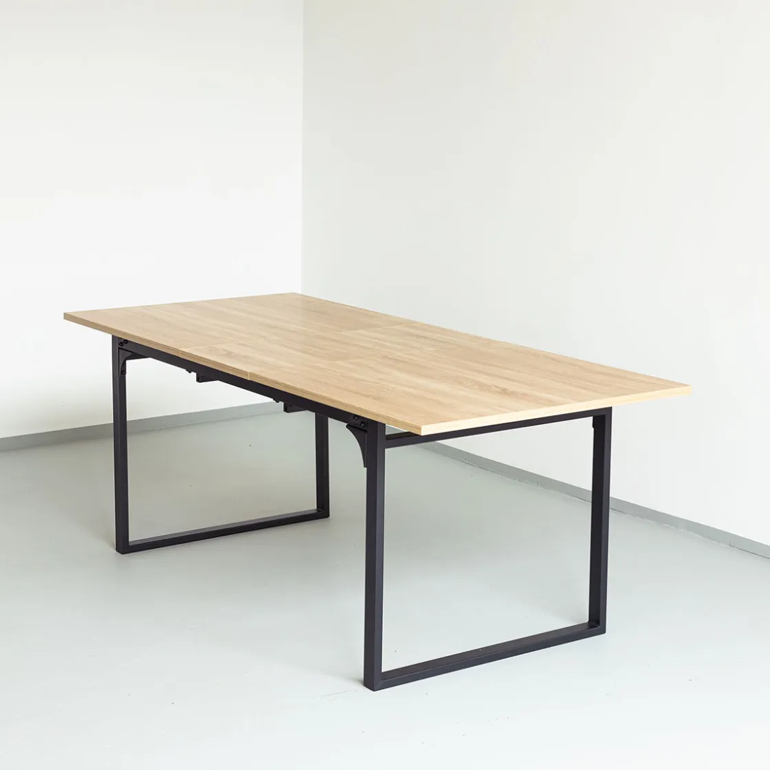 5five Mesas Para Comer|Estilo Industrial>Mesa de comedor ALIAJ extensible de mdf y metal