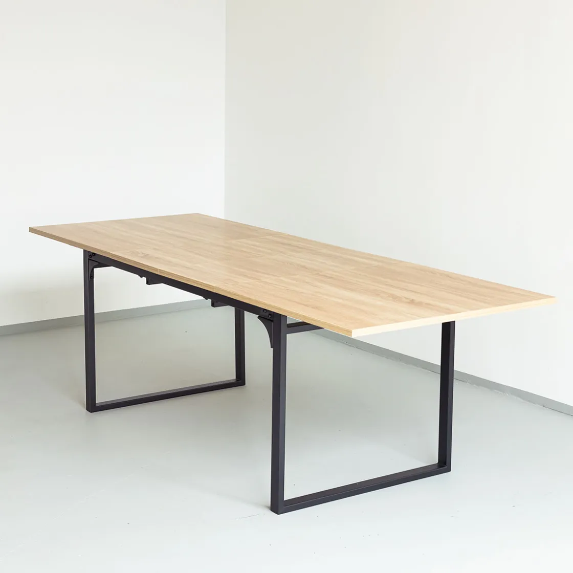 5five Mesas Para Comer|Estilo Industrial>Mesa de comedor ALIAJ extensible de mdf y metal