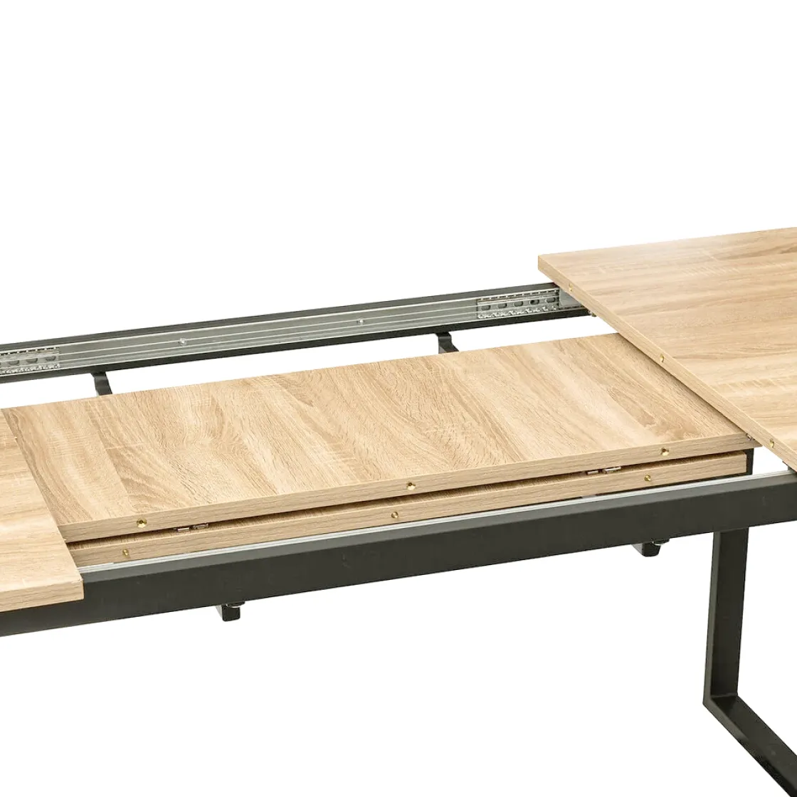 5five Mesas Para Comer|Estilo Industrial>Mesa de comedor ALIAJ extensible de mdf y metal