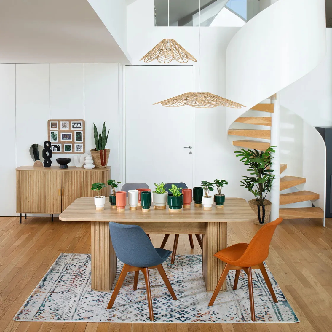 atmosphera Mesas Para Comer|Estilo Contemporaneo>Mesa De Comedor Colva Beige De MDF