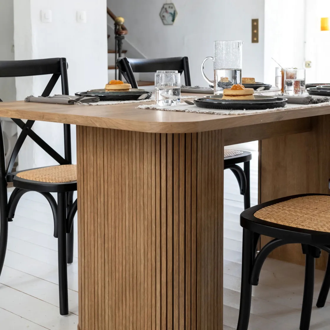 atmosphera Mesas Para Comer|Estilo Contemporaneo>Mesa De Comedor Colva Beige De MDF