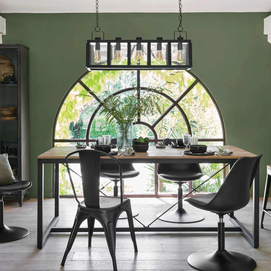 atmosphera Mesas Para Comer|Estilo Industrial>Mesa De Comedor Edena Metal 180x90x75Cm