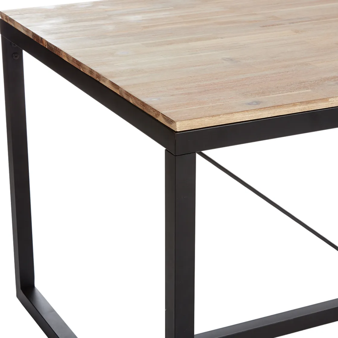 atmosphera Mesas Para Comer|Estilo Industrial>Mesa De Comedor Edena Metal 180x90x75Cm
