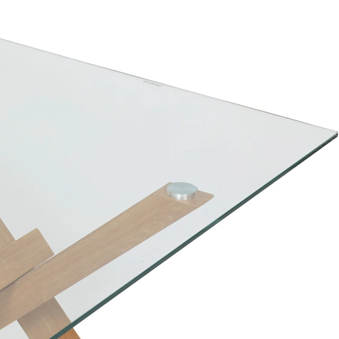 Mesas Para Comer|Estilo Contemporaneo>Mesa de comedor JOREL con tapa de vidrio 90x180cm