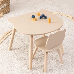 atmosphera4kids Mobiliario>Mesa Douceur Osito Marrón