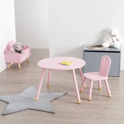 atmosphera4kids Montessori>Mesa Douceur Rosa 60Cm