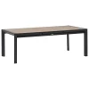 hespéride Mesas De Jardín>Mesa extensible automática ÉVASION honey/graphite