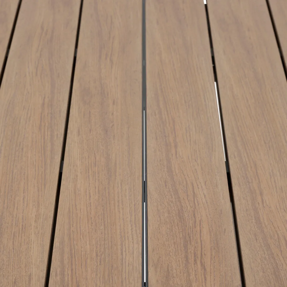 hespéride Mesas De Jardín>Mesa extensible automática ÉVASION honey/graphite