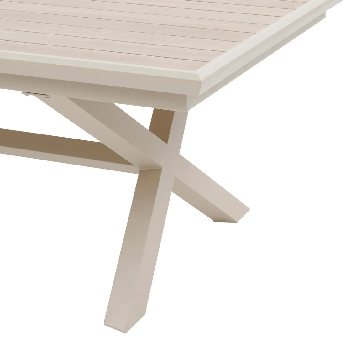 hespéride Mesas De Jardín>Mesa extensible AXIOME lin argile 220-279cm