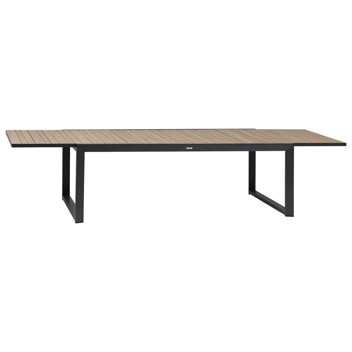 hespéride Mesas De Jardín>Mesa extensible CORVO de aluminio y madera acacia