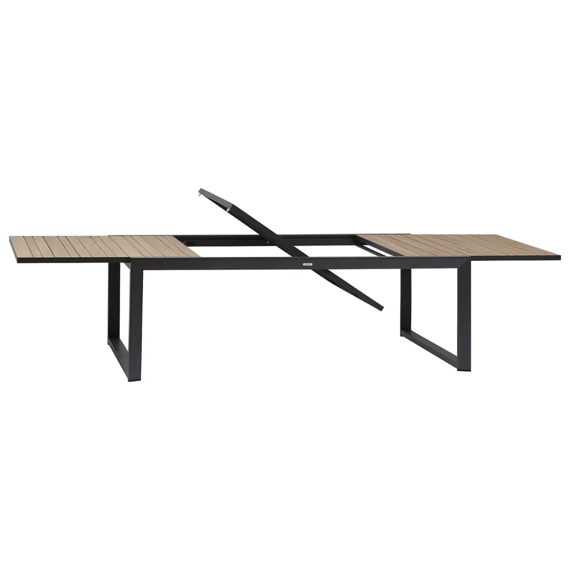 hespéride Mesas De Jardín>Mesa extensible CORVO de aluminio y madera acacia
