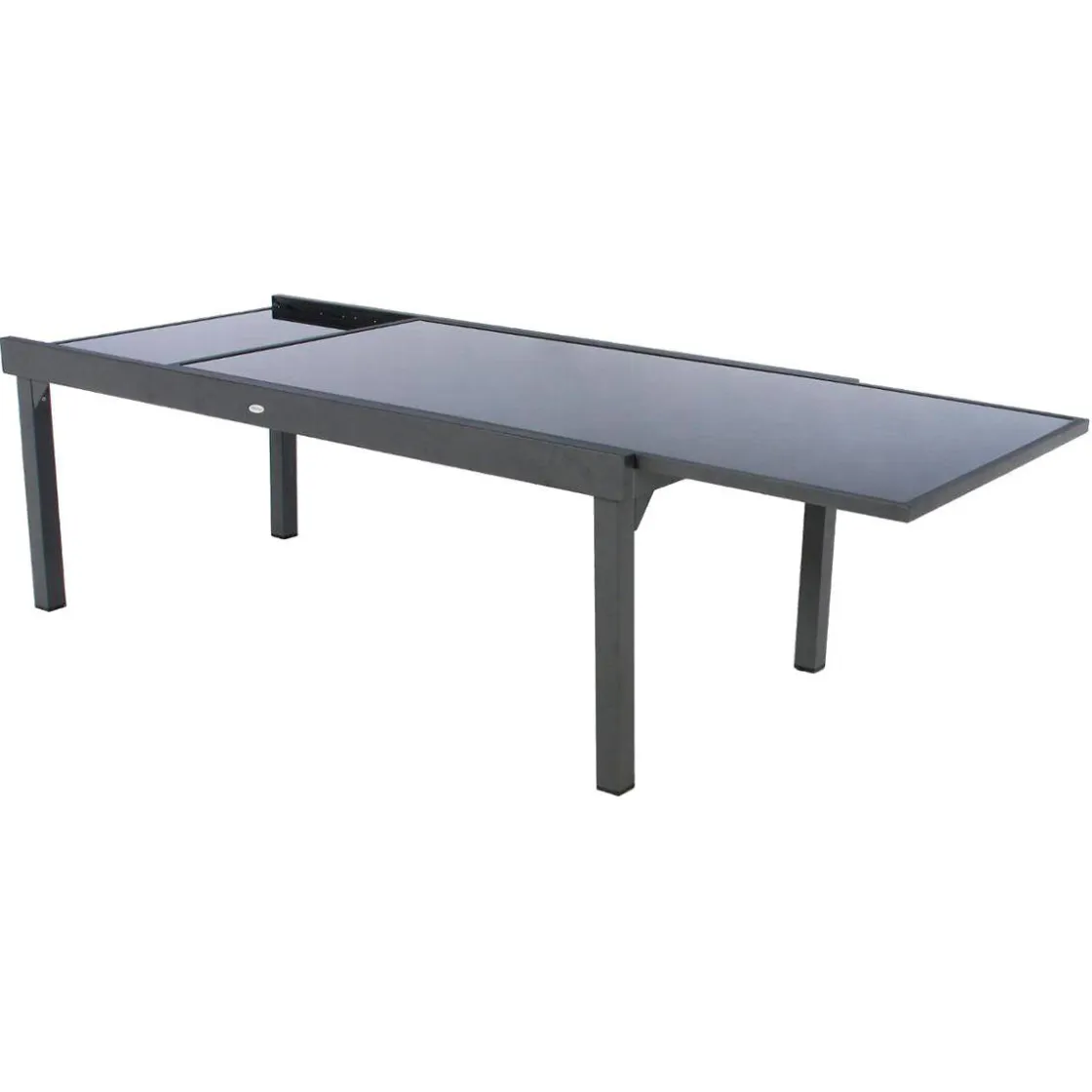 hespéride Mesas De Jardín>Mesa extensible PIAZZA gris graphite 200-320cm