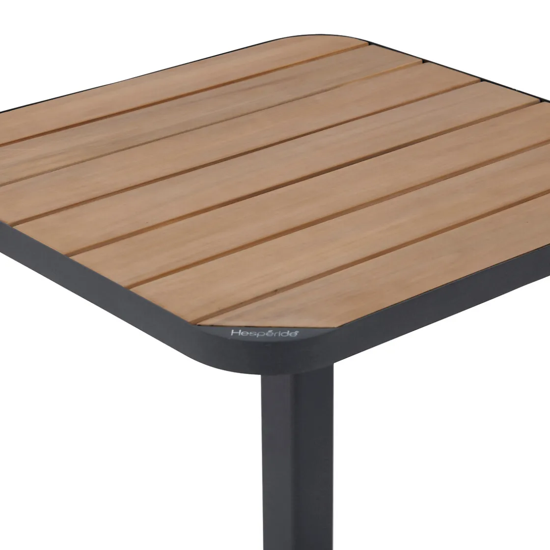 hespéride Mesas De Jardín>Mesa exterior bistro TYLA de madera y aluminio