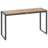 hespéride Mesas De Jardín>Mesa LENSIA de aluminio y madera eucalipto