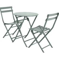 hespéride Mesas De Jardín>Mesa plegable GREENSBORO redonda verde oliva