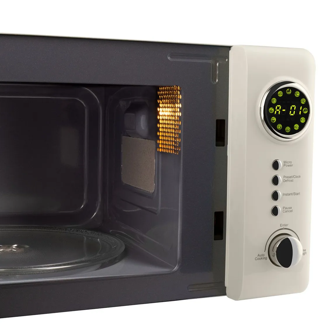 Electrodomésticos>Microondas Vintage Cuisine Beige 16L