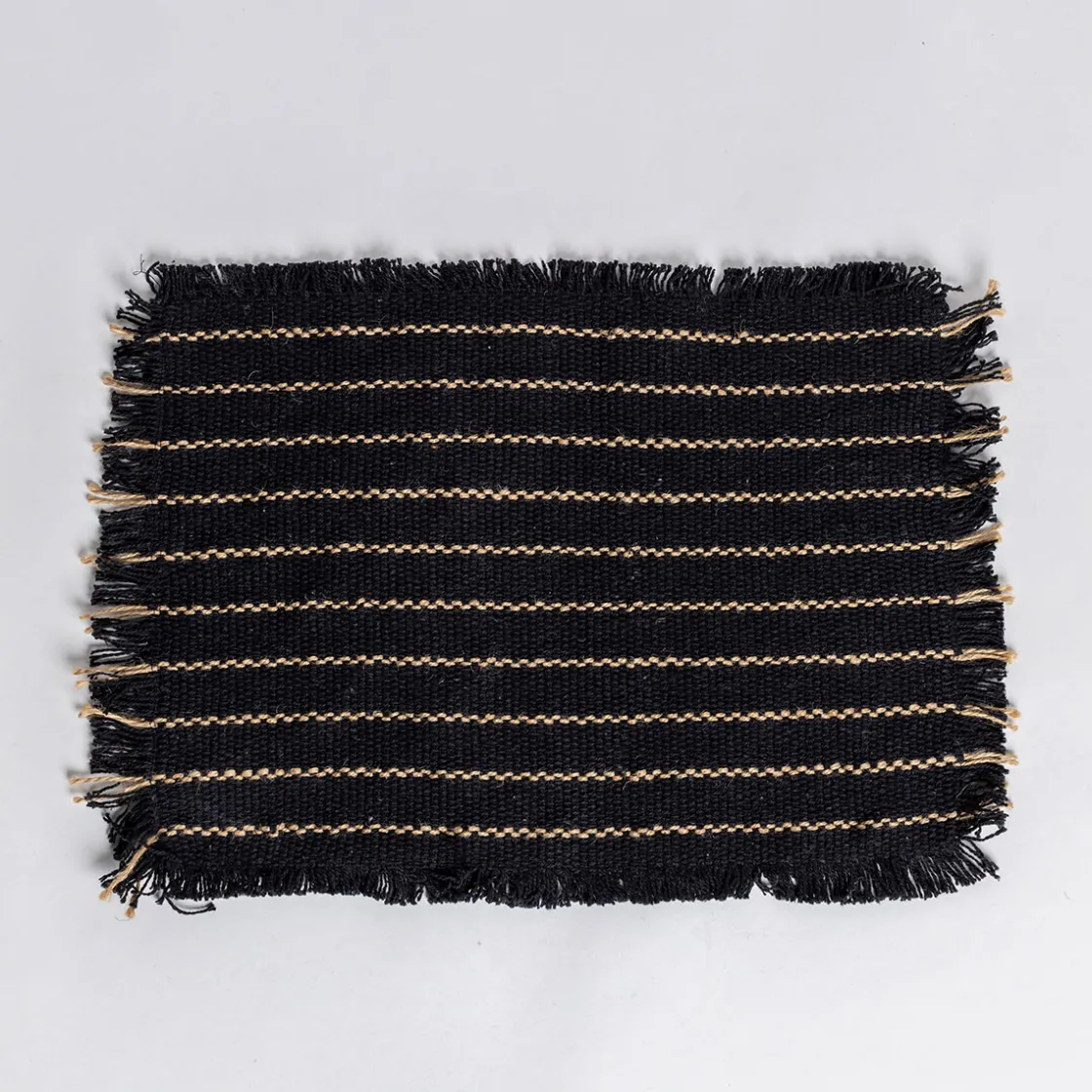 Manteles, Servilletas Y Manteles Individuales>Mnatel individual negro 30x45cm