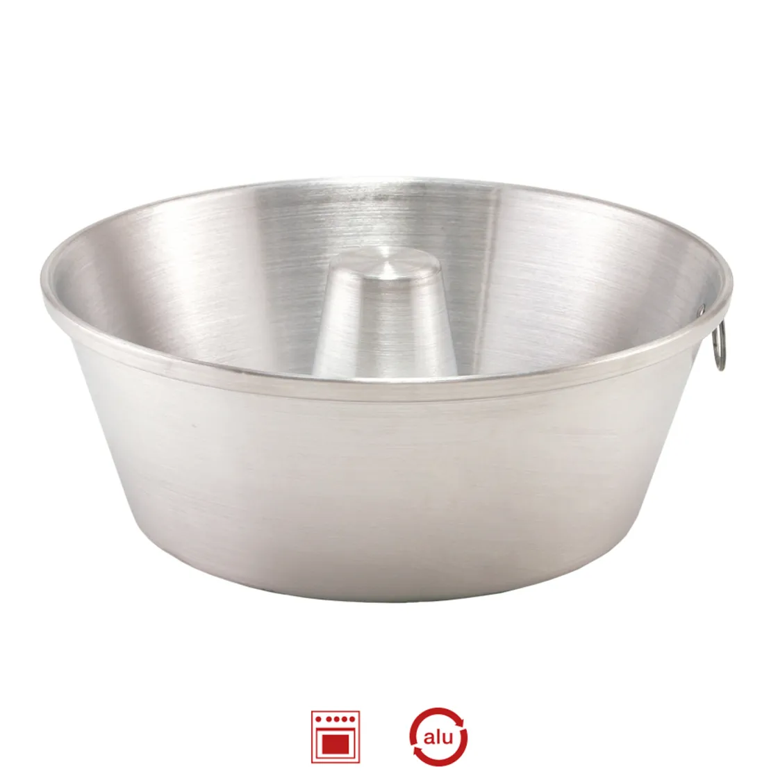 Moldes Y Otros Utensilios De Cocina>Molde Savarin De Aluminio Nº28