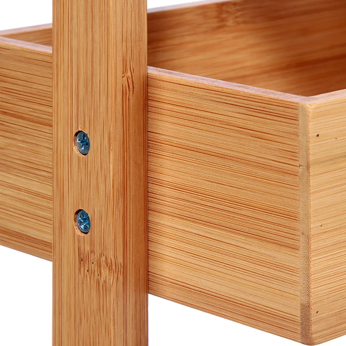 5five Muebles Con Lavabo Y Auxiliares>Mueble De Bambú 4 Estantes 28x15x88Cm