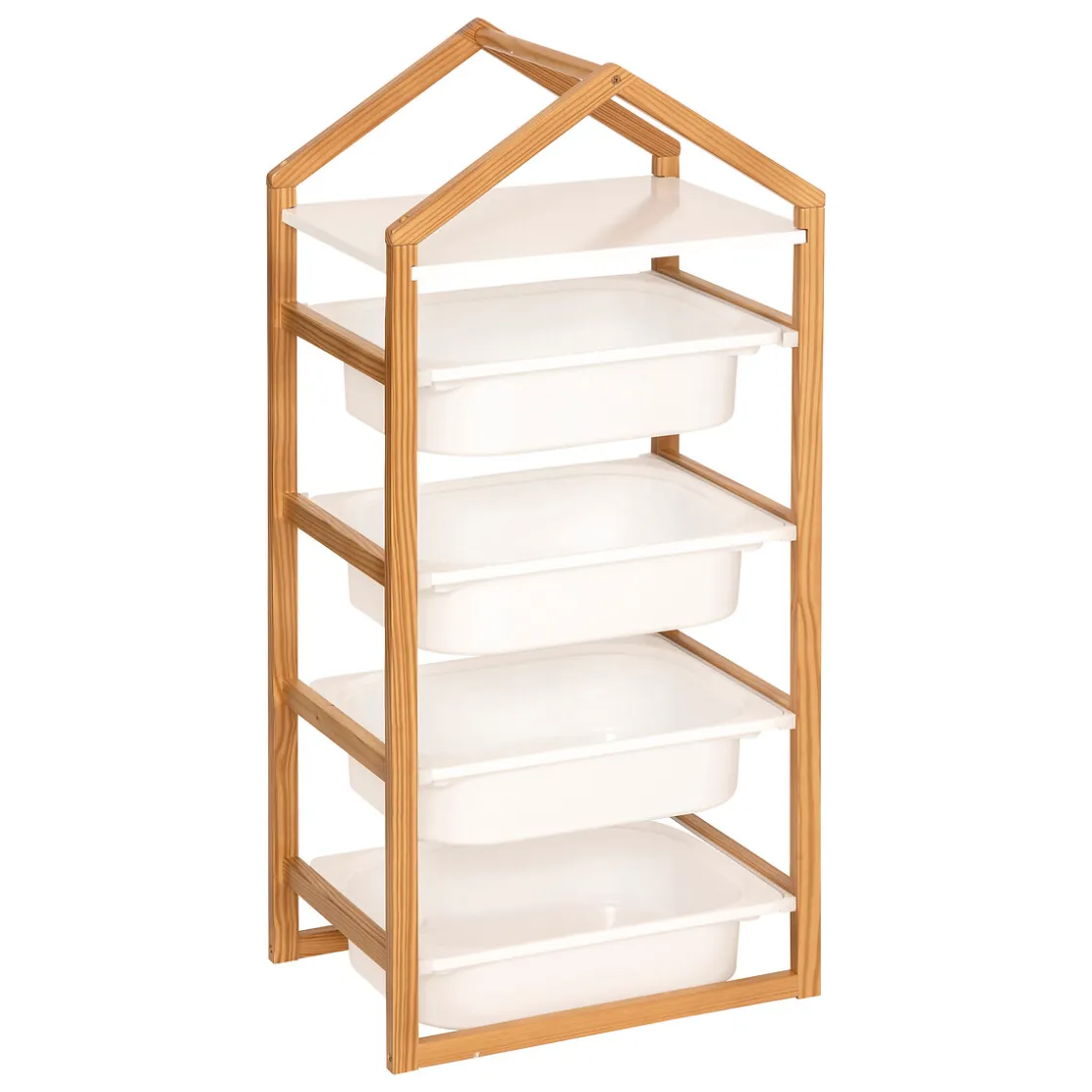 atmosphera4kids Mobiliario>Mueble de organización BAKO 5 niveles y 4 cestas