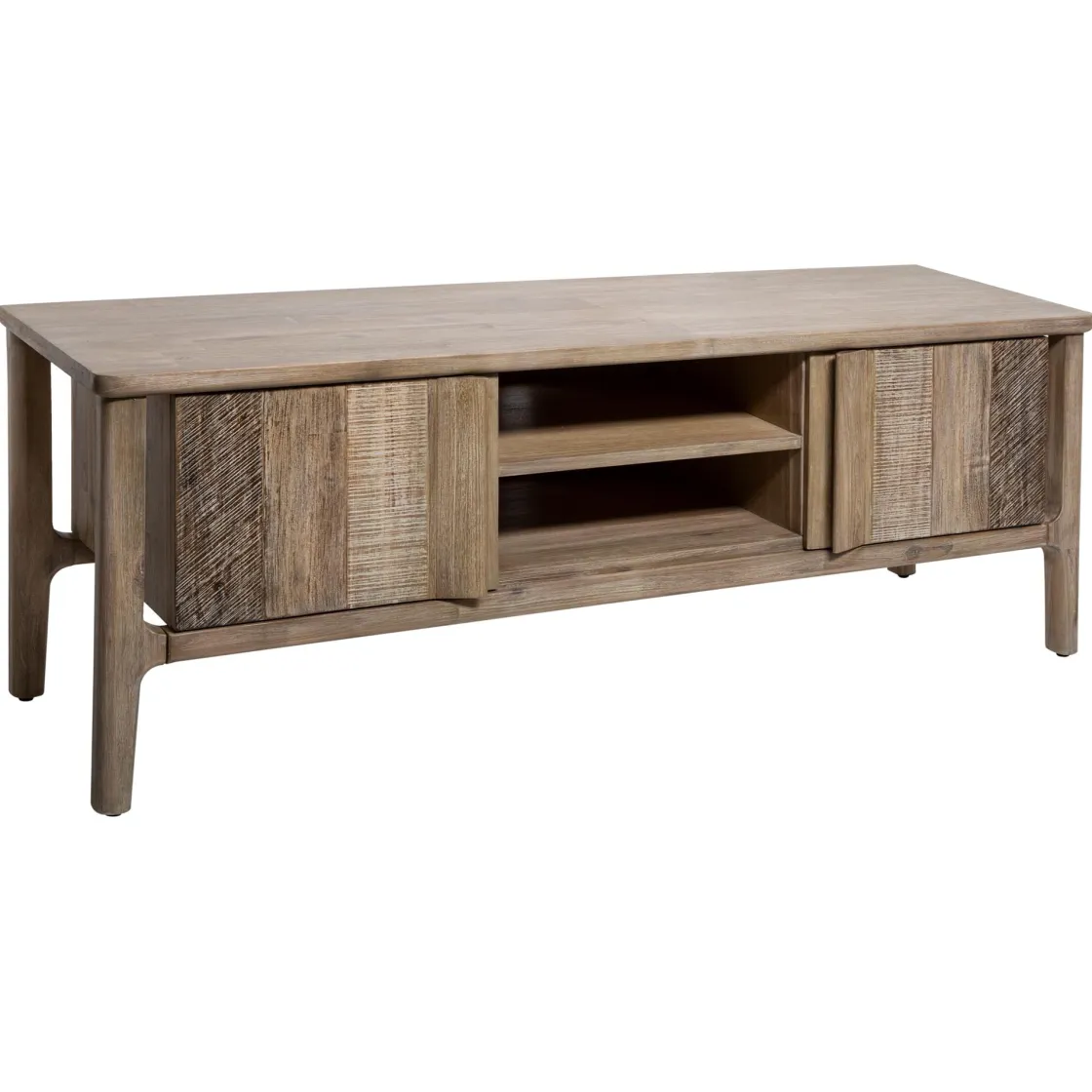 atmosphera Muebles Y Carros De Apoyo|Estilo Industrial>Mueble De Tv Banila 150x46x55Cm