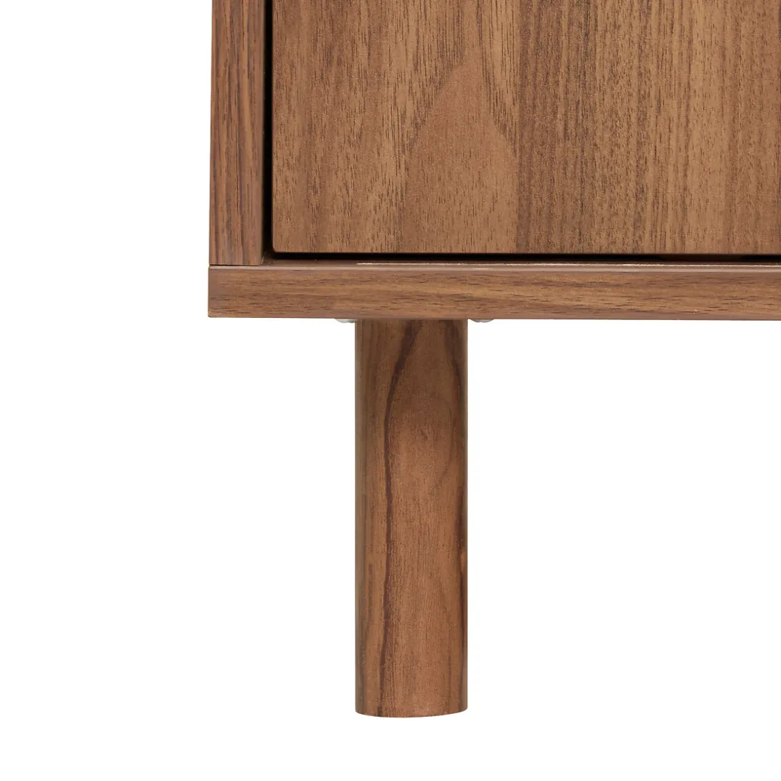5five Muebles Y Carros De Apoyo>Mueble de TV SLIDY marrón de mdf con 2 puertas