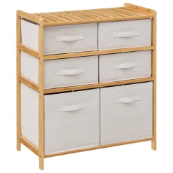 5five Muebles Con Lavabo Y Auxiliares>Mueble Para Baño Con 6 Cajones