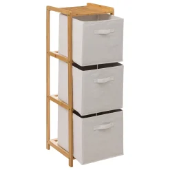5five Muebles Con Lavabo Y Auxiliares>Mueble P/Baño C/3 Cajones 109.5x35x33Cm