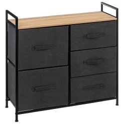 Armarios, Estantes Y Estanterías.>Mueble TISSA gris oscuro 77cm