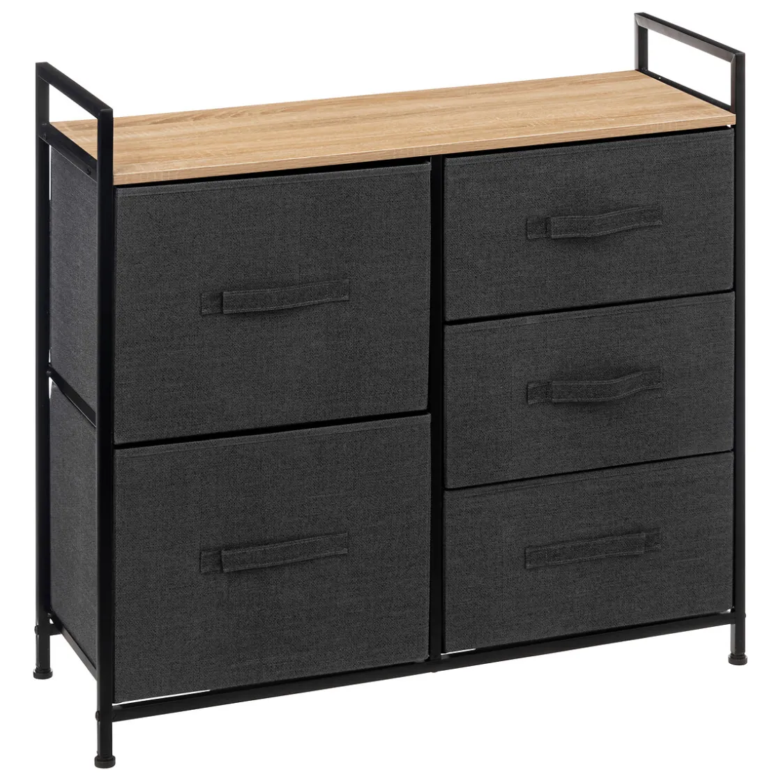 Armarios, Estantes Y Estanterías.>Mueble TISSA gris oscuro 77cm