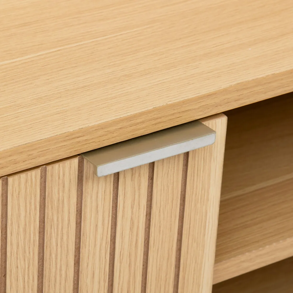 atmosphera Muebles Y Carros De Apoyo|Estilo Contemporaneo>Mueble TV TASSO beige mdf
