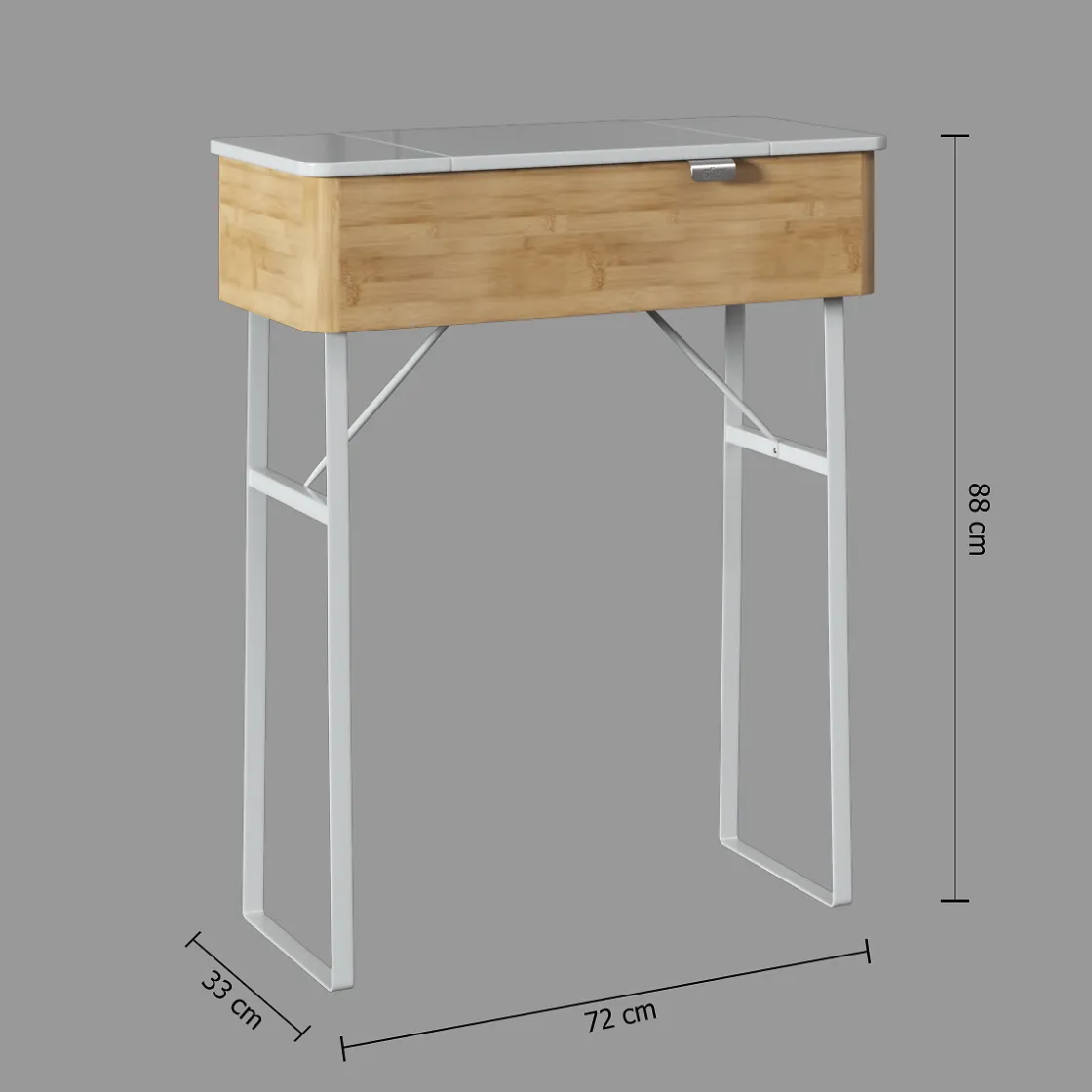5five Muebles Con Lavabo Y Auxiliares>Mueble wc LEVIA con espejo