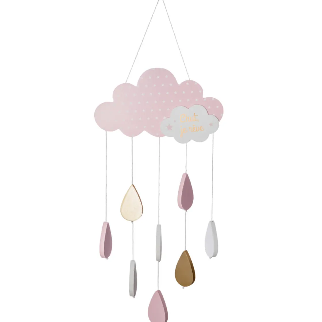 atmosphera4kids Accesorios Decorativos>Móvil Para Bebé Nube 23.8x1.3x57.5Cm