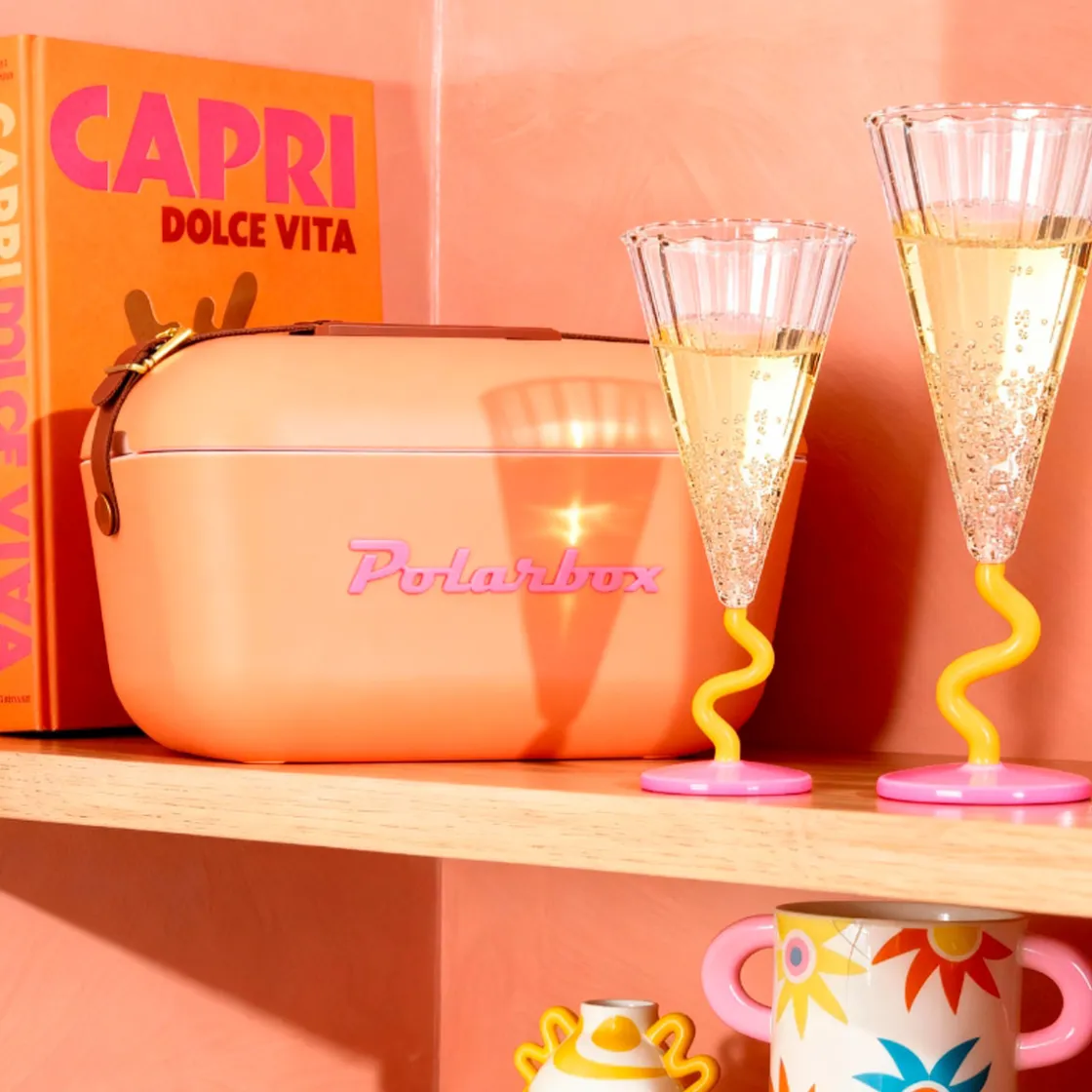 Complementos>Nevera térmica POLARBOX naranja sorbet 20L