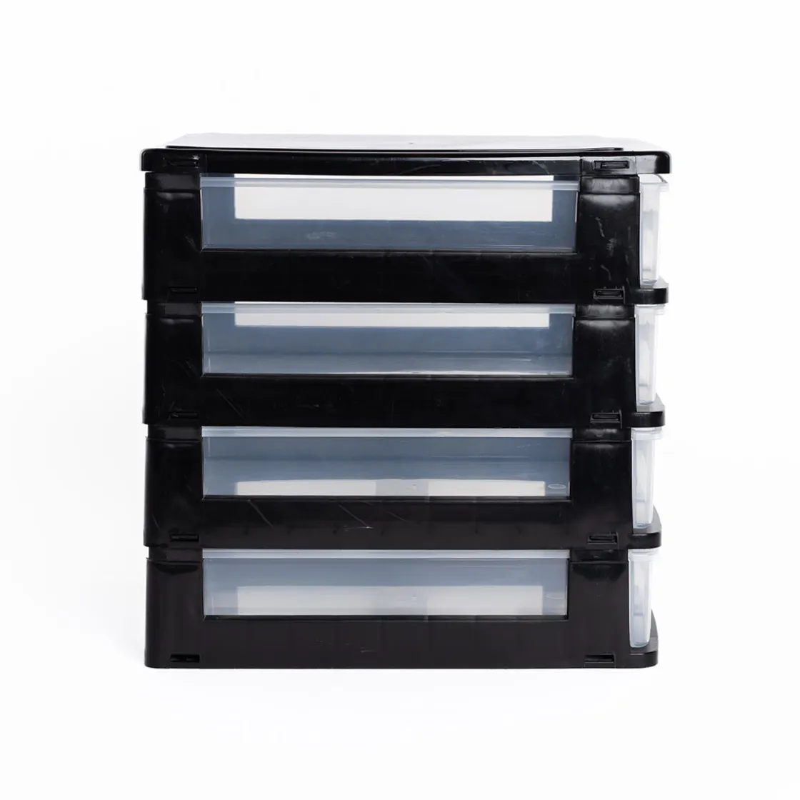 Accesorios De Almacenamiento>Organizador C/4 Cajones A4 Bajo Plástico